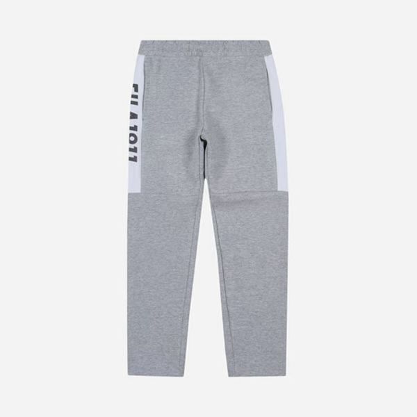 Fila Aurora Track Warm Up Fleece Boy's Jogger Pants - Grey,NZ 146-98321